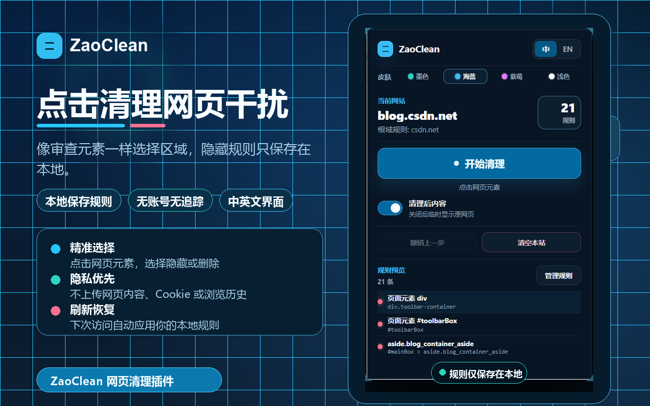 ZaoClean 截图